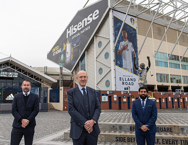 Hisense trở thành đối tác chính thức của Leeds United